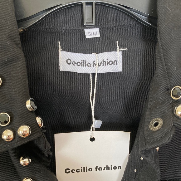 Black Studded Dress - Picture 2 of 8